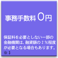 事務手数料０円